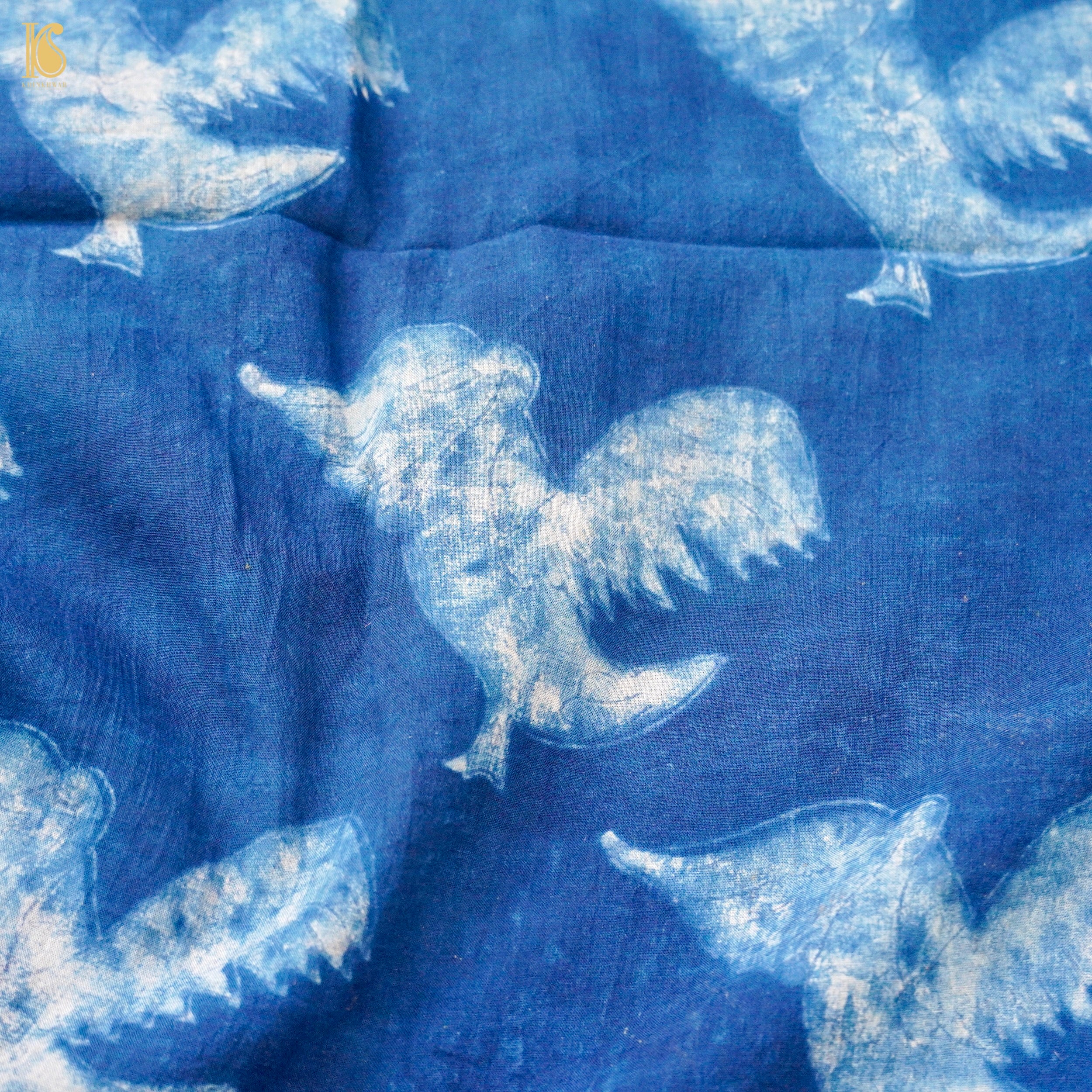 Hand Block Ajrakh Mul Cotton Fabric