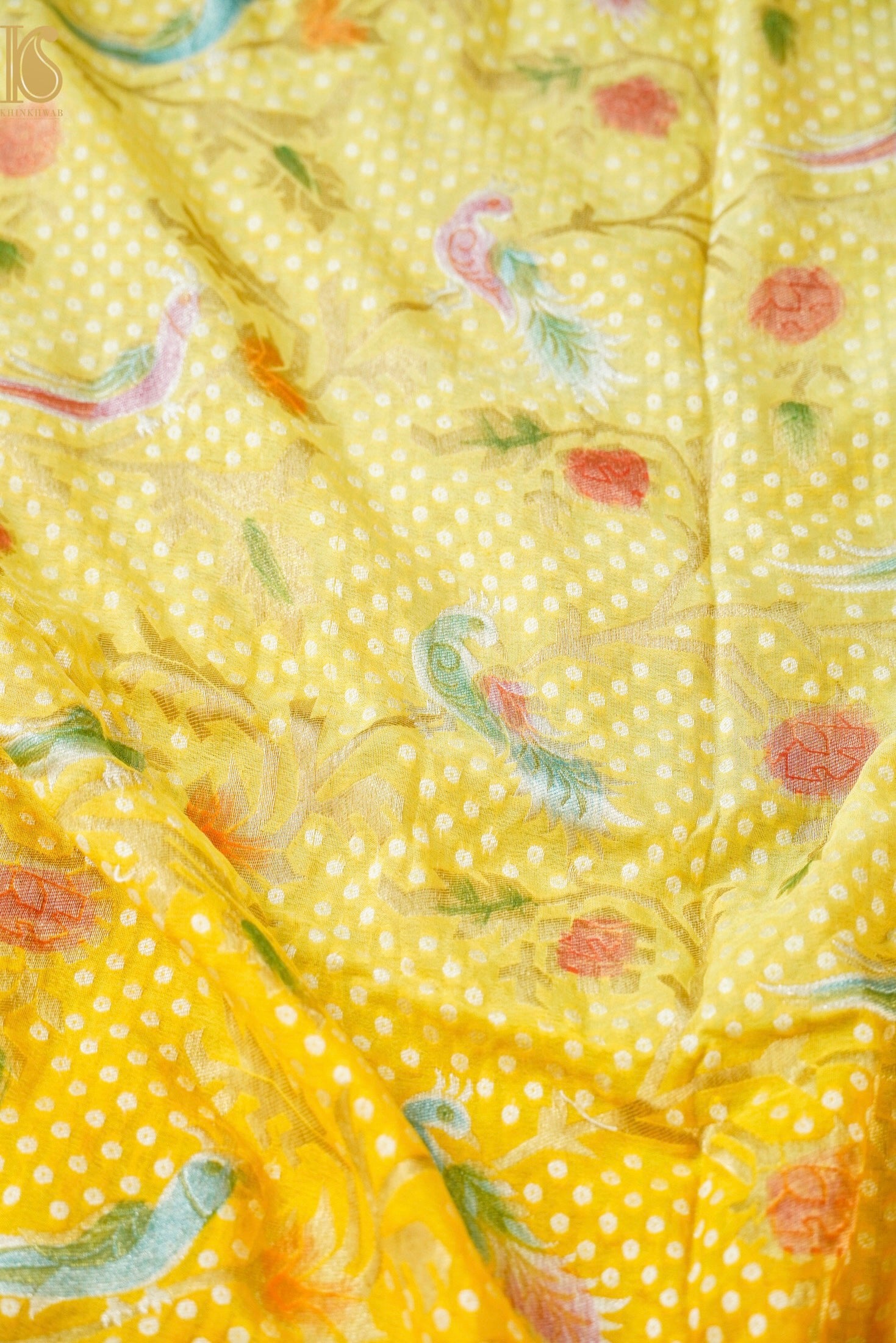 Banarasi Georgette Birds Dupatta