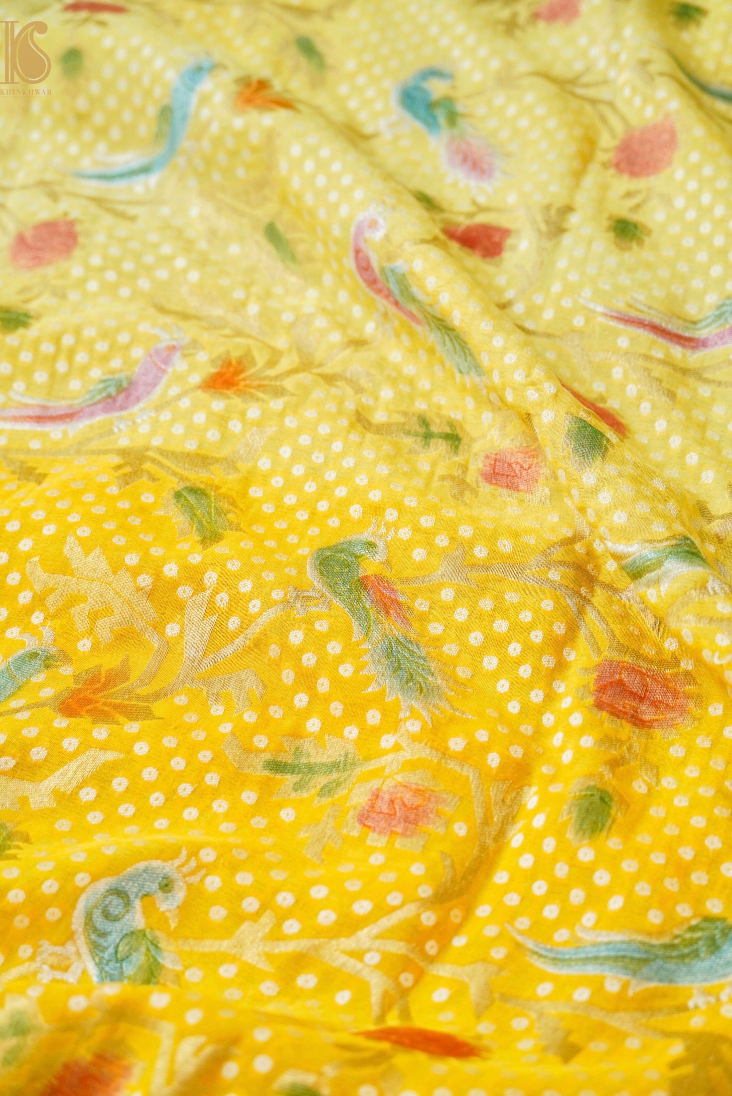 Banarasi Georgette Birds Dupatta