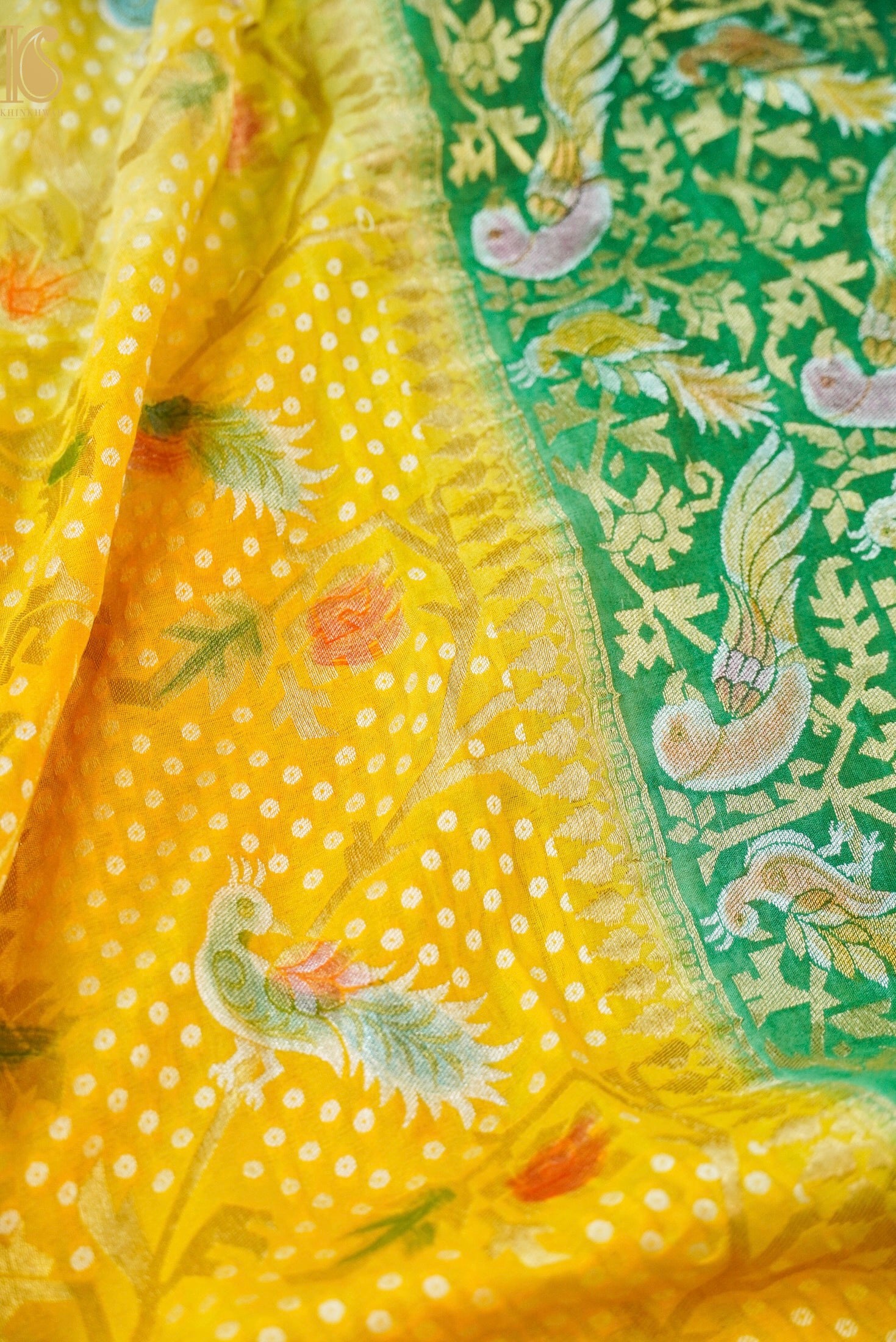 Banarasi Georgette Birds Dupatta