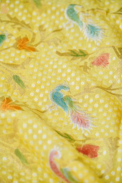 Banarasi Georgette Birds Dupatta