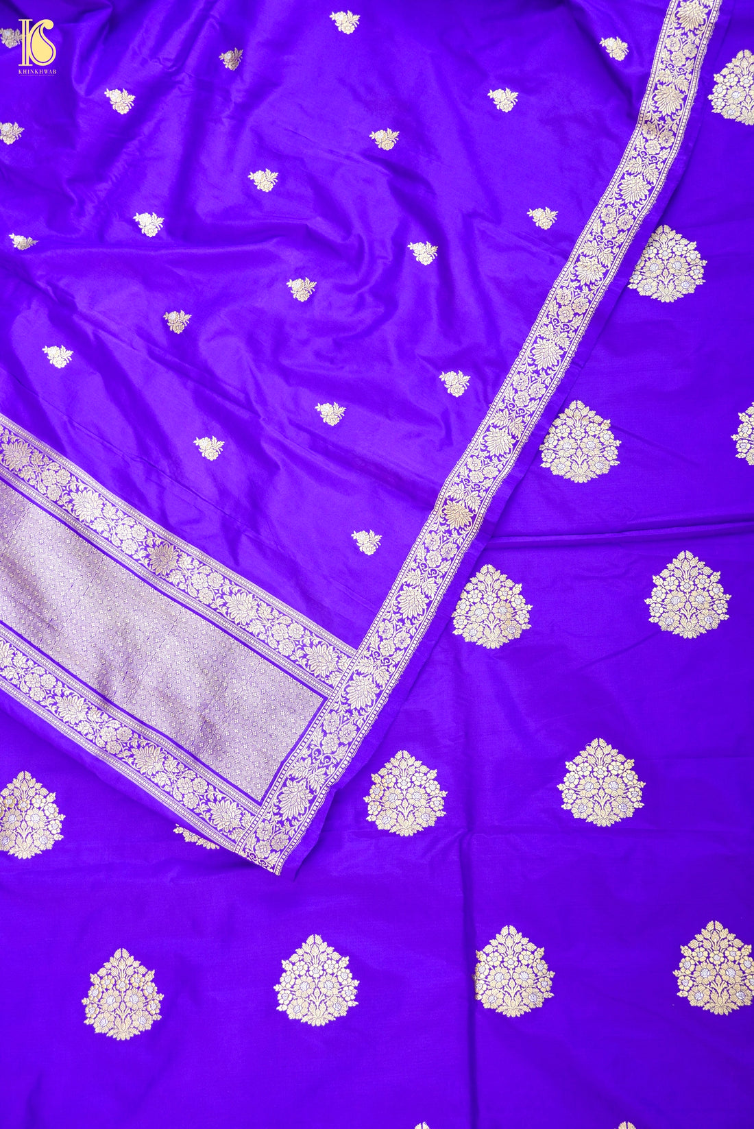 Handwoven Banarasi Katan Silk Suit Fabric Set