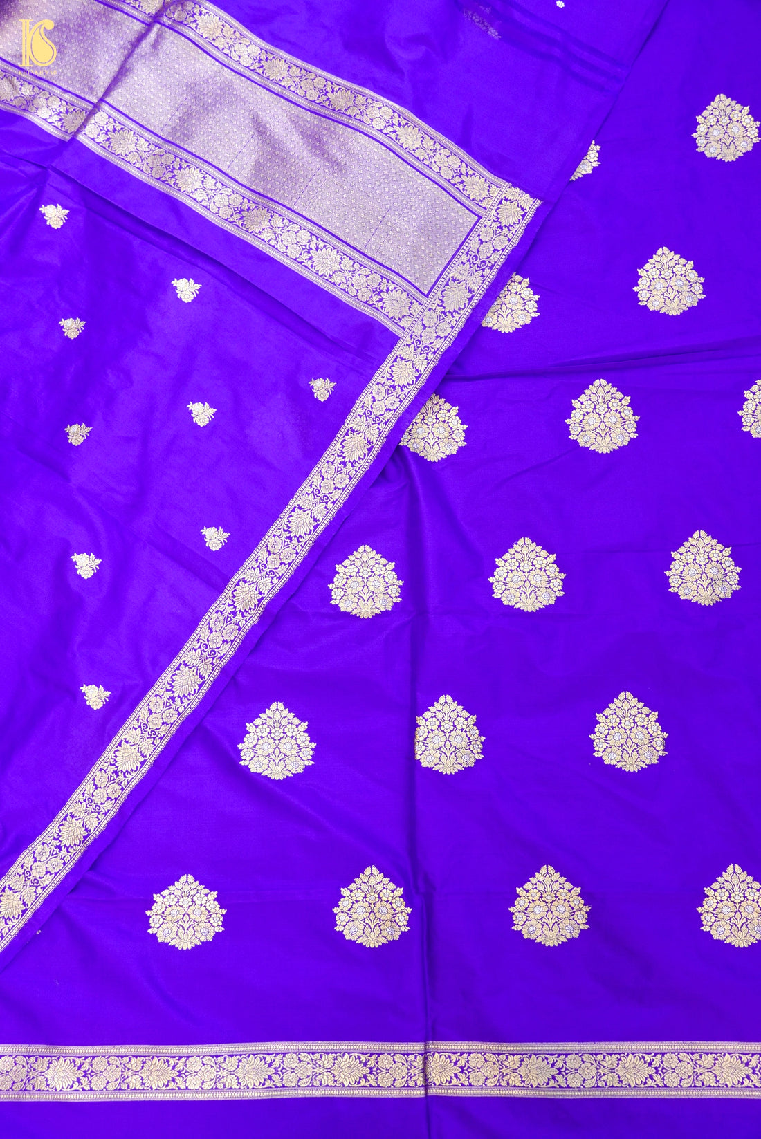 Handwoven Banarasi Katan Silk Suit Fabric Set