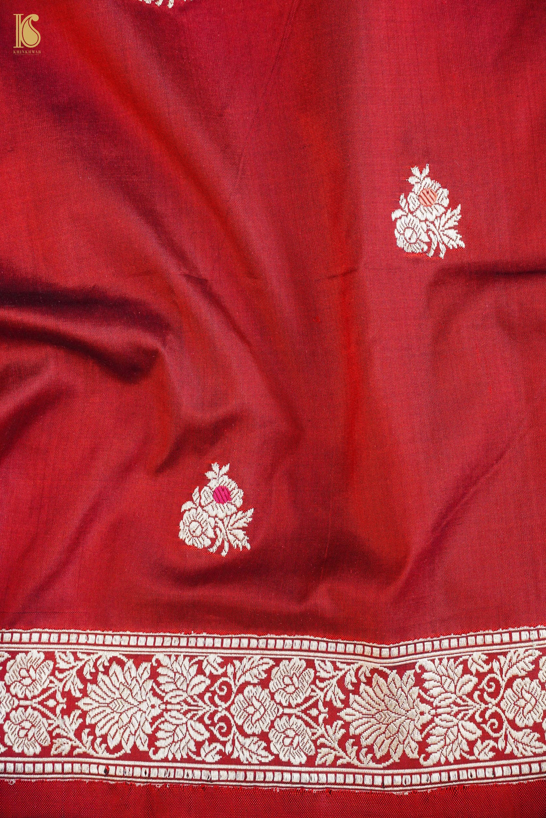 Handwoven Banarasi Katan Silk Suit Fabric Set