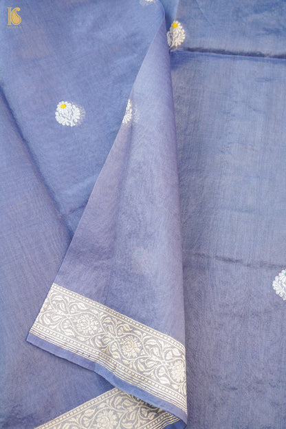 Handloom Banarasi Kora Silk Dupatta