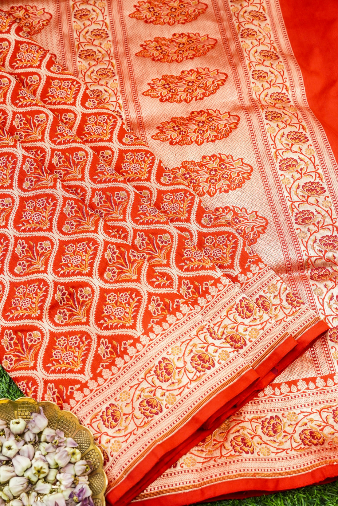 Handloom Banarasi Katan Silk Saree