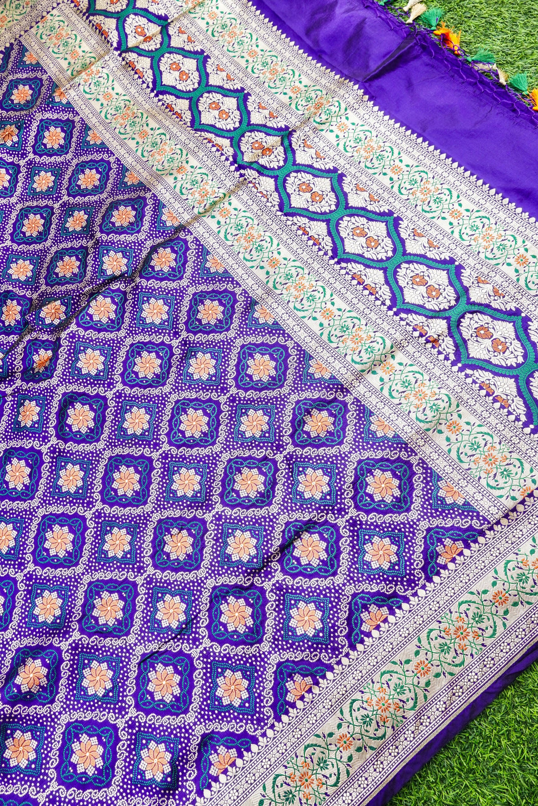 Handloom Banarasi Katan Silk Patola Dupatta