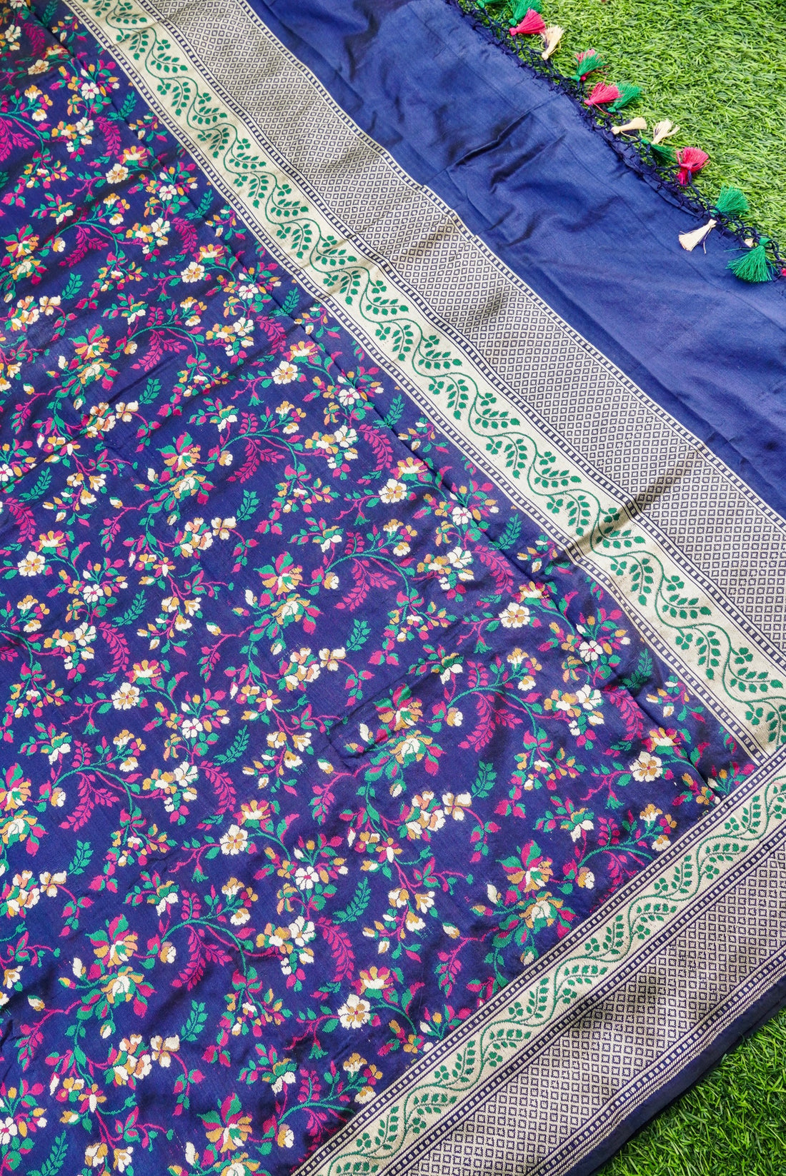 Handloom Banarasi Katan Silk Dupatta