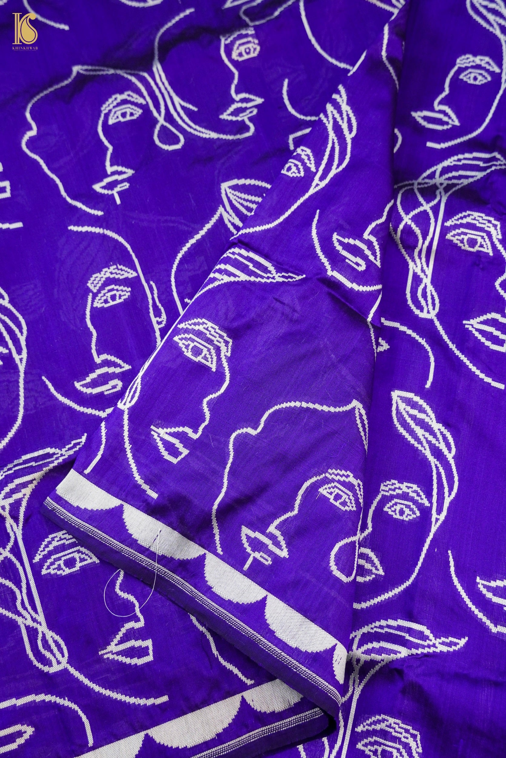 Handloom Banarasi Silk Tanchoi Face Saree