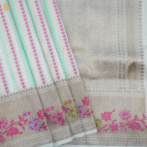 Handloom Banarasi Pure Silk Ektara Saree