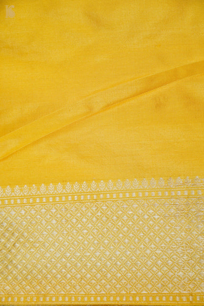 Handloom Banarasi Katan Silk Nandi Jaal Saree