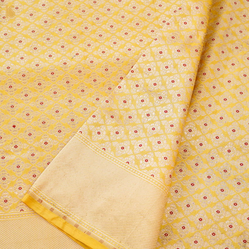 Handloom Banarasi Silk Brocade Saree