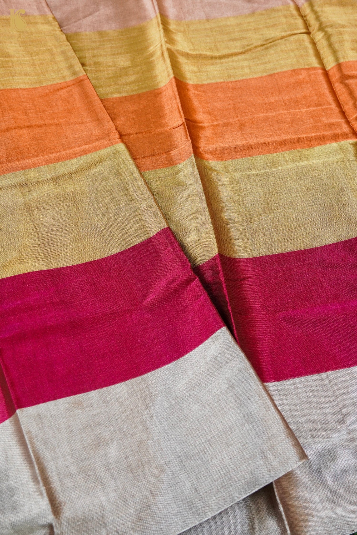 Chanderi Tissue Silk Handwoven Saree