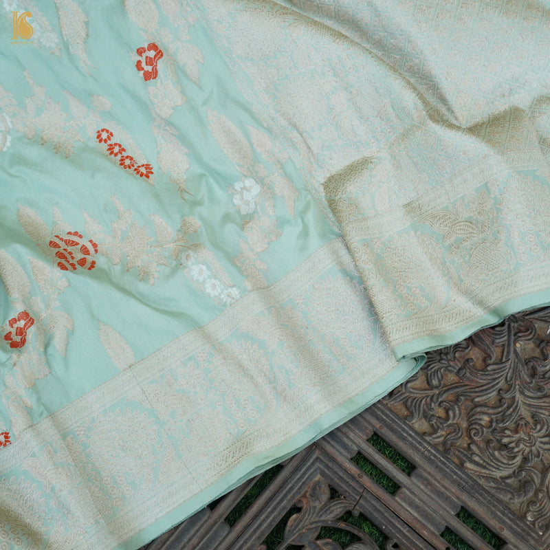 Handloom Banarasi Pure Katan Silk Kadwa Saree