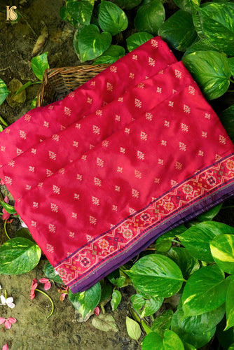 Handloom Banarasi Katan Silk Kadwa Saree