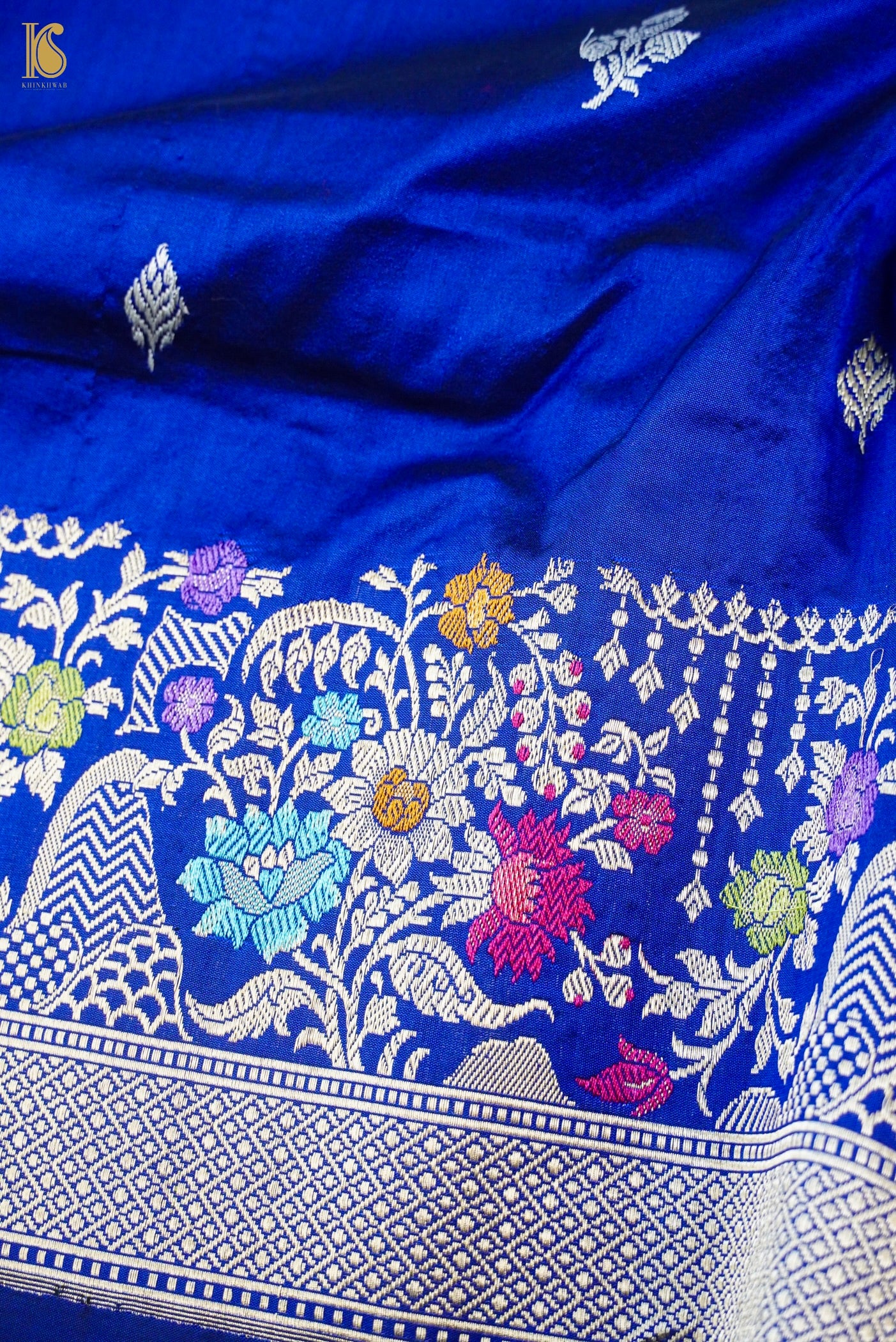 Handloom Banarasi Katan Silk Kadwa Saree