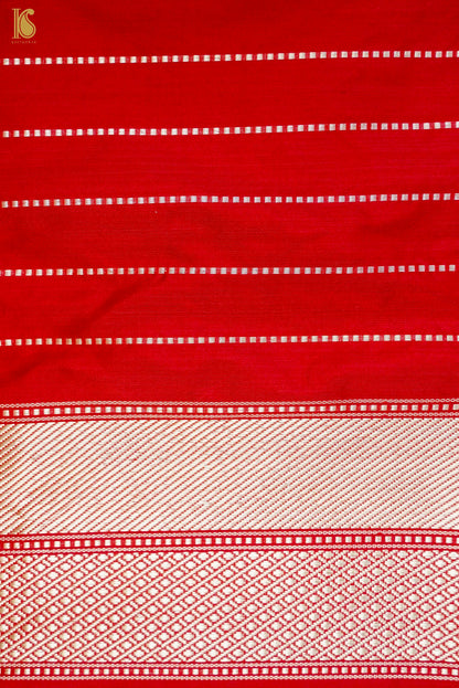 Handloom Banarasi Katan Silk Kadwa Saree