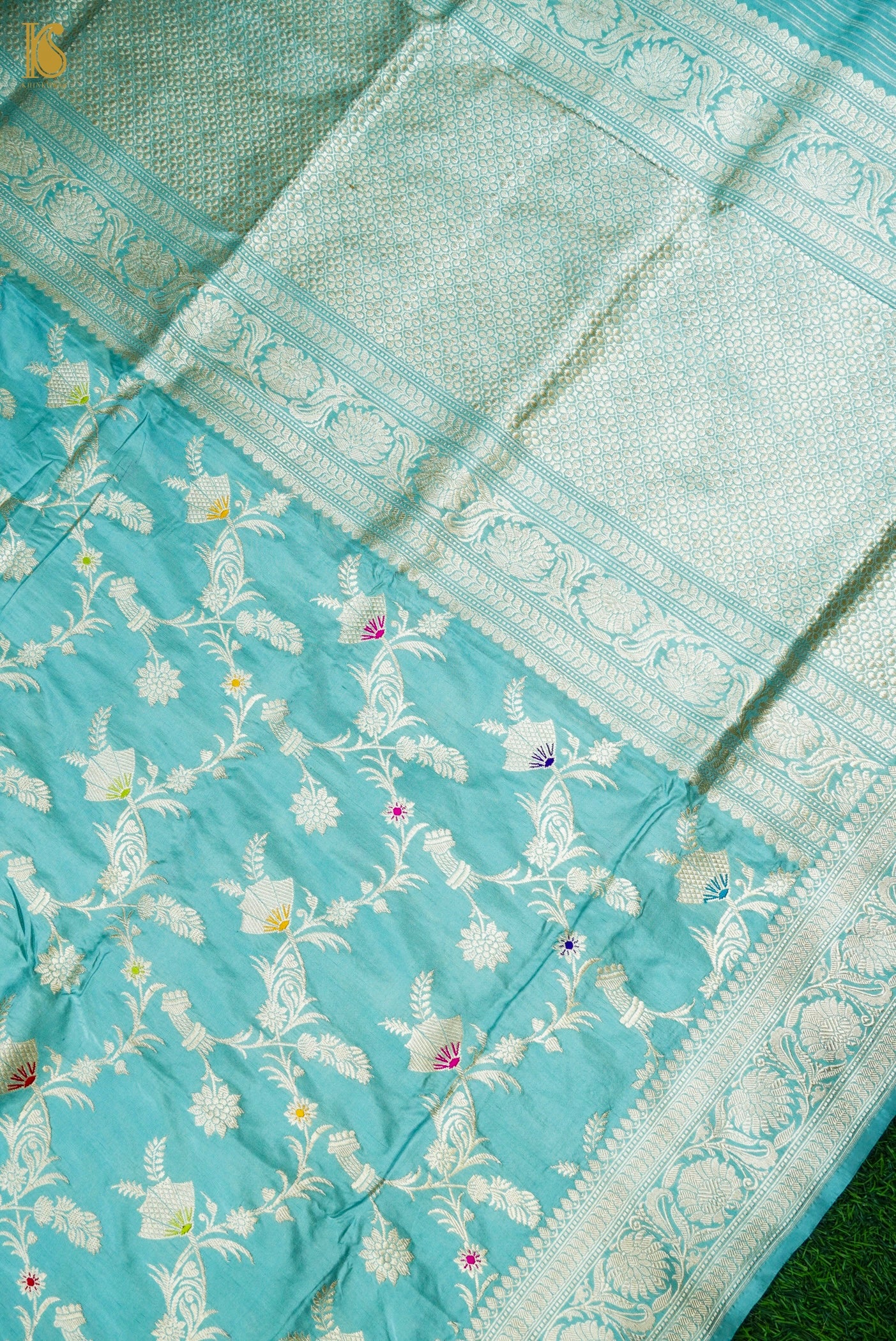 Handloom Banarasi Katan Silk Kadwa Saree