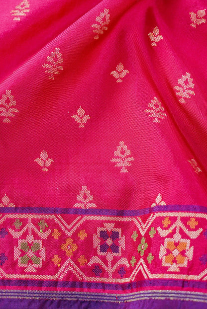 Handloom Banarasi Katan Silk Kadwa Saree