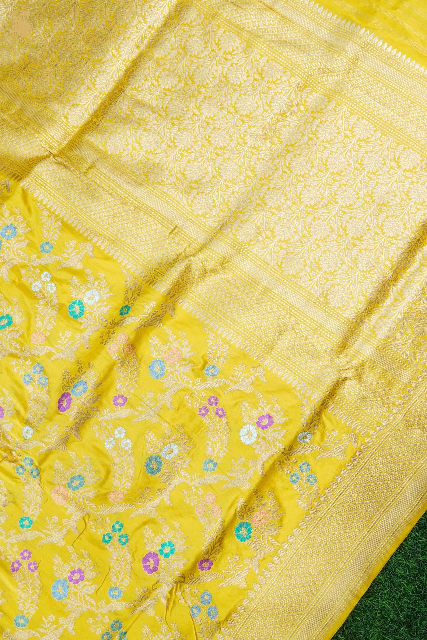 Handloom Banarasi Katan Silk Kadwa Saree