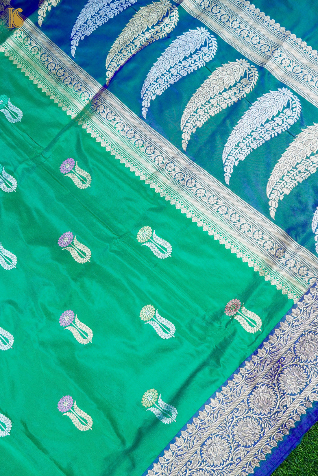 Handloom Banarasi Katan Silk Kadwa Saree