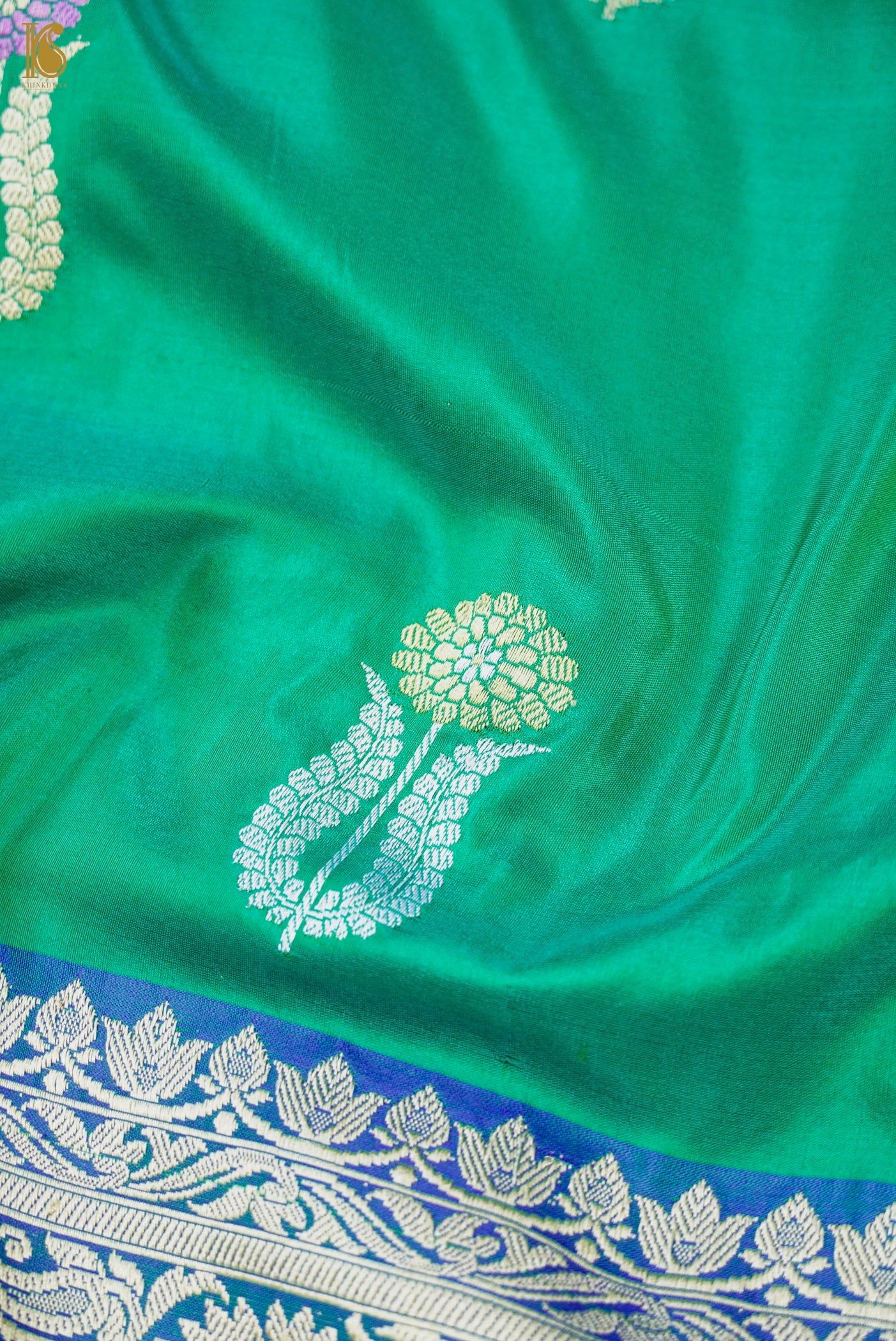 Handloom Banarasi Katan Silk Kadwa Saree