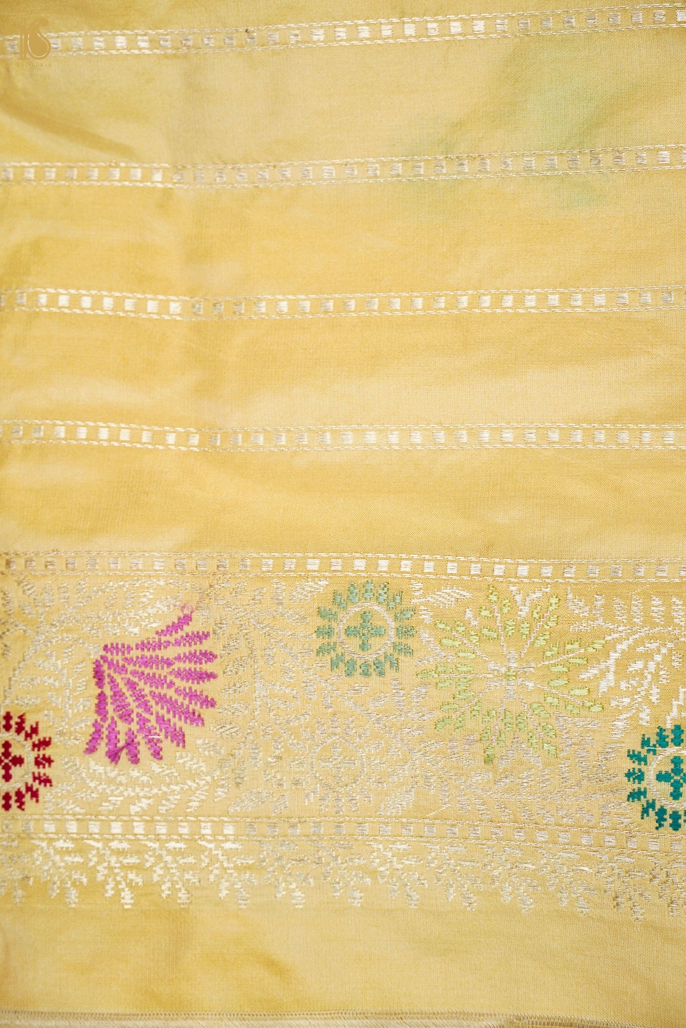 Handloom Banarasi Katan Silk Kadwa Saree