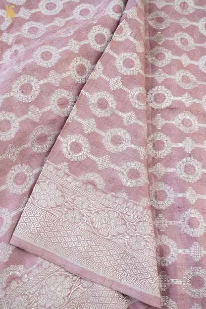 Handloom Banarasi Mashru Silk Saree