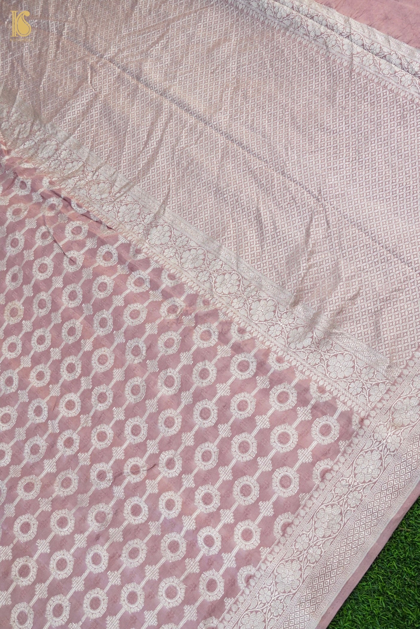 Handloom Banarasi Mashru Silk Saree