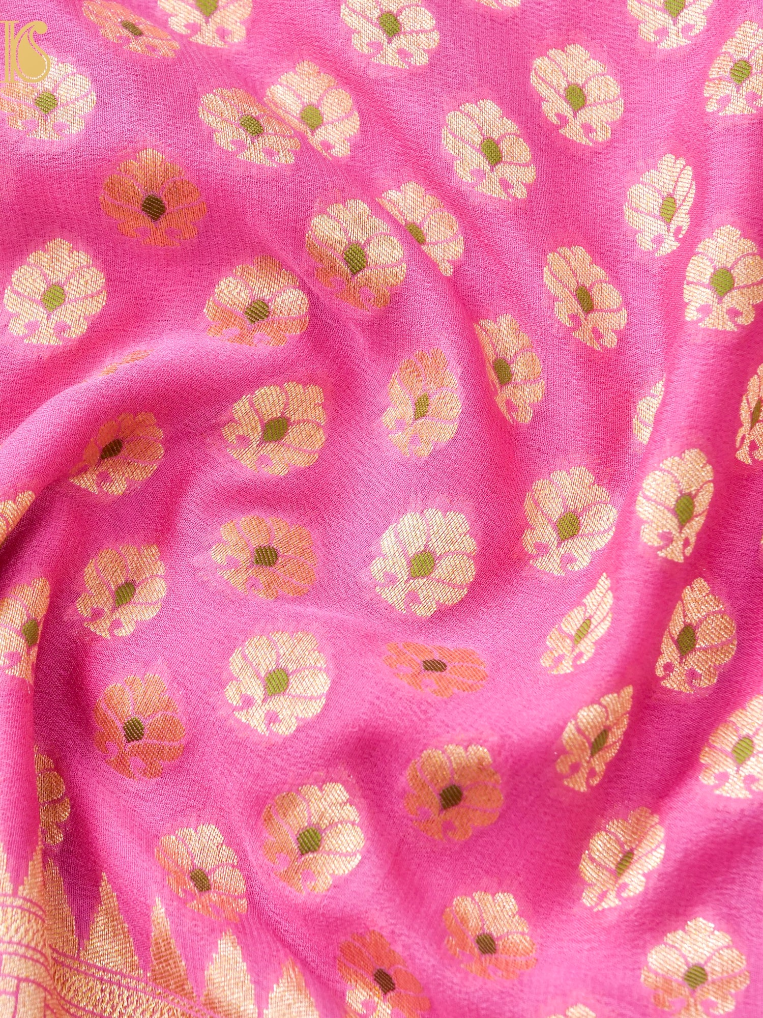 Pure Georgette Banarasi Saree