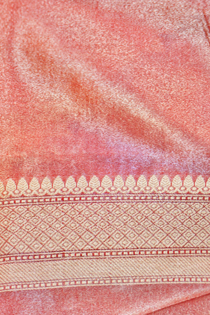 Handloom Banarasi Rangkat Tissue Silk Saree