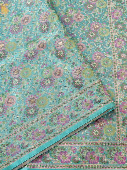 Handloom Banarasi Silk Resham Tanchoi Saree