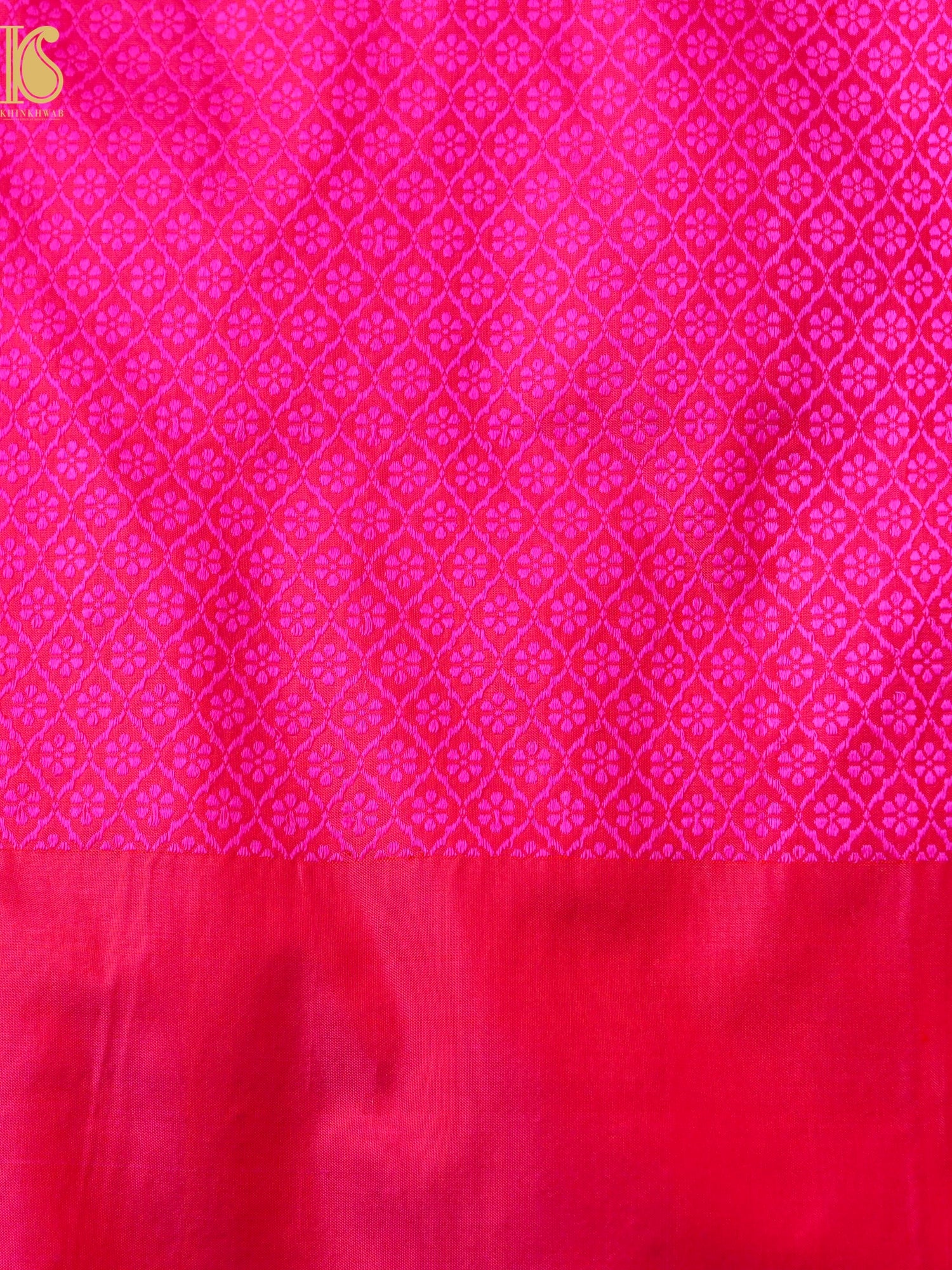 Handloom Banarasi Katan Silk Zari Tanchoi Saree