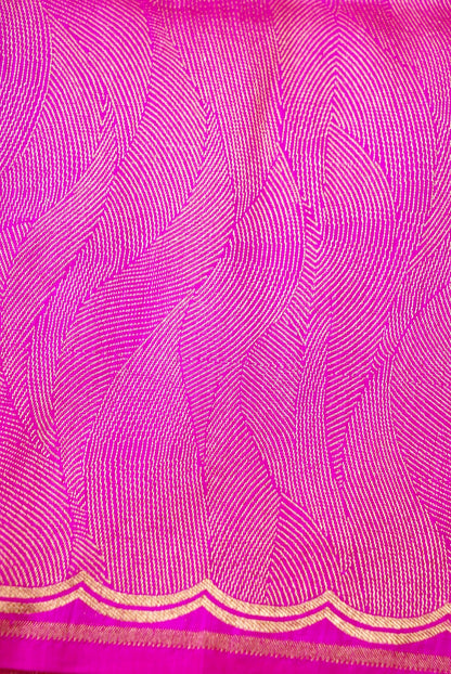 Handloom Banarasi Katan Silk Brocade Shikargah Saree