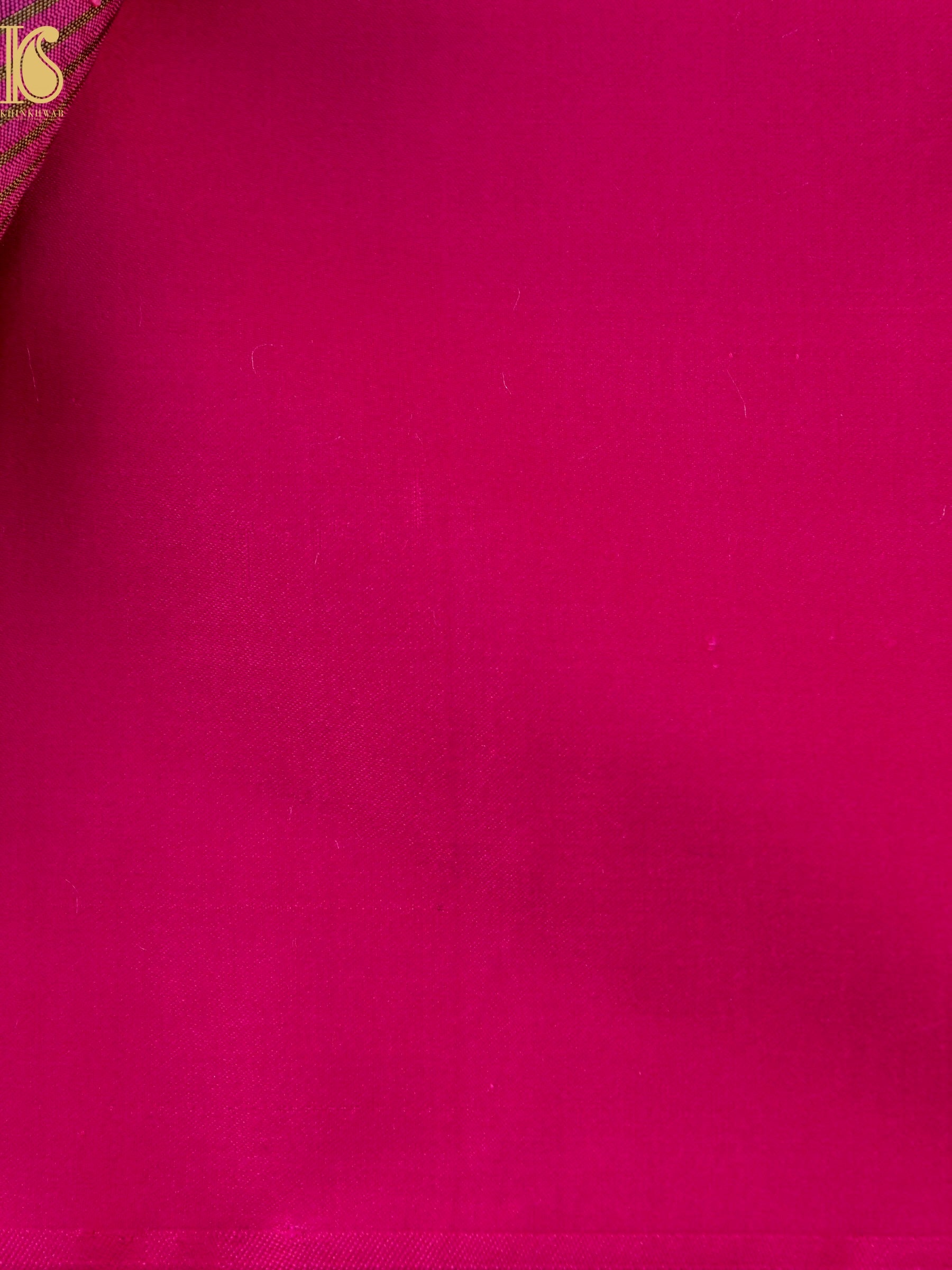 Handwoven Pure Mashru Silk Banarasi Saree