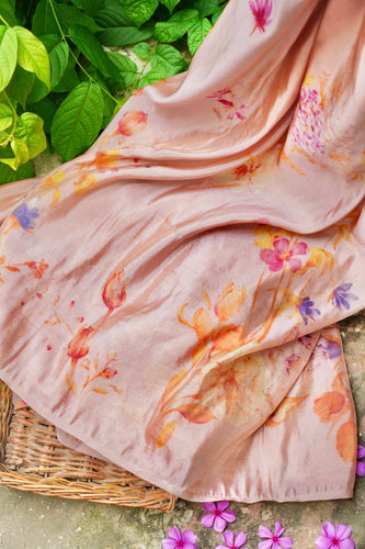 Tissue Silk Print Saree