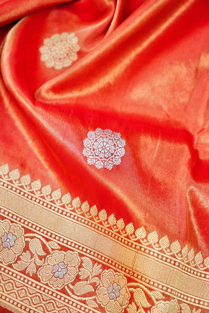 Handloom Banarasi Pure Tissue Saree