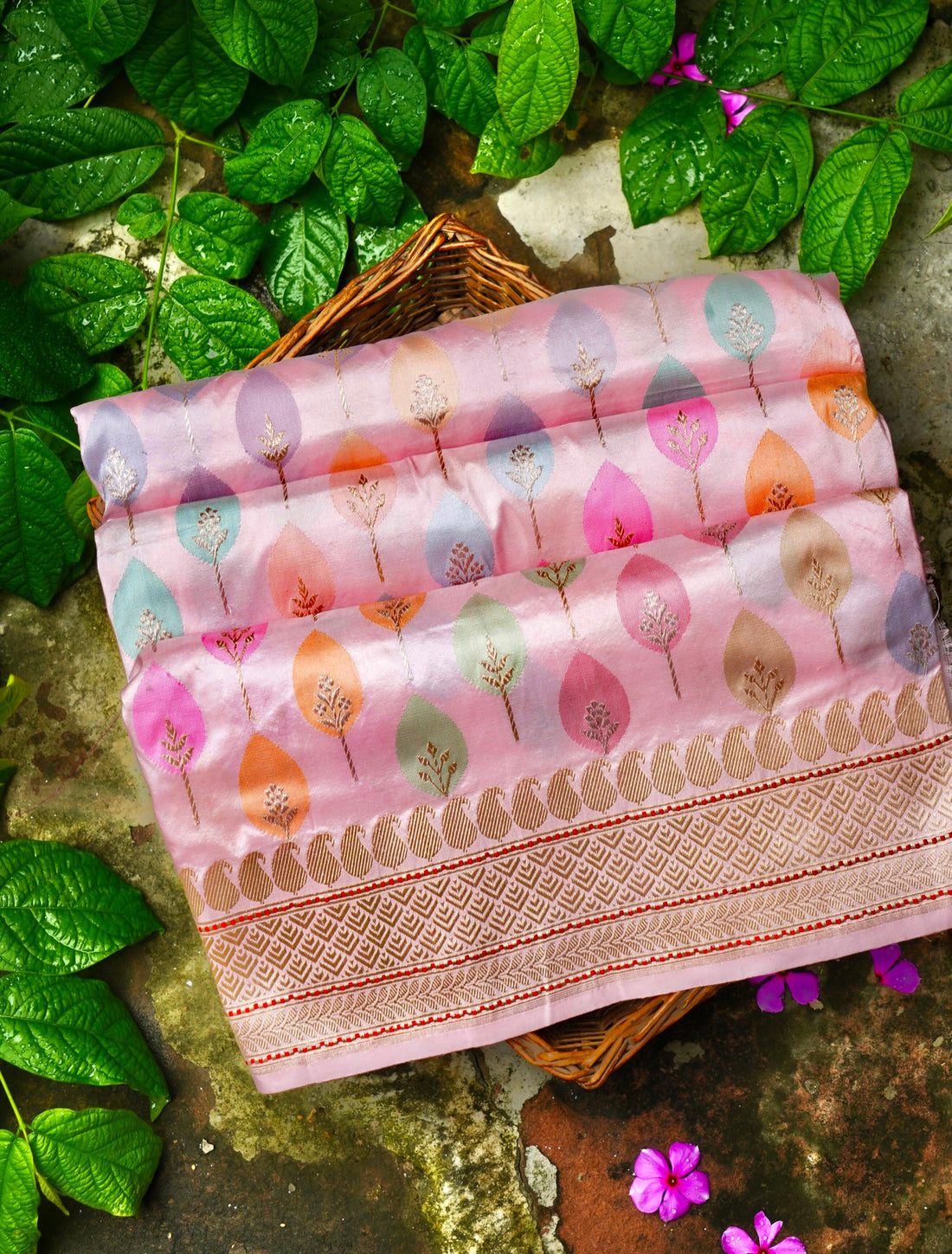 Handloom Banarasi Katan Silk Saree