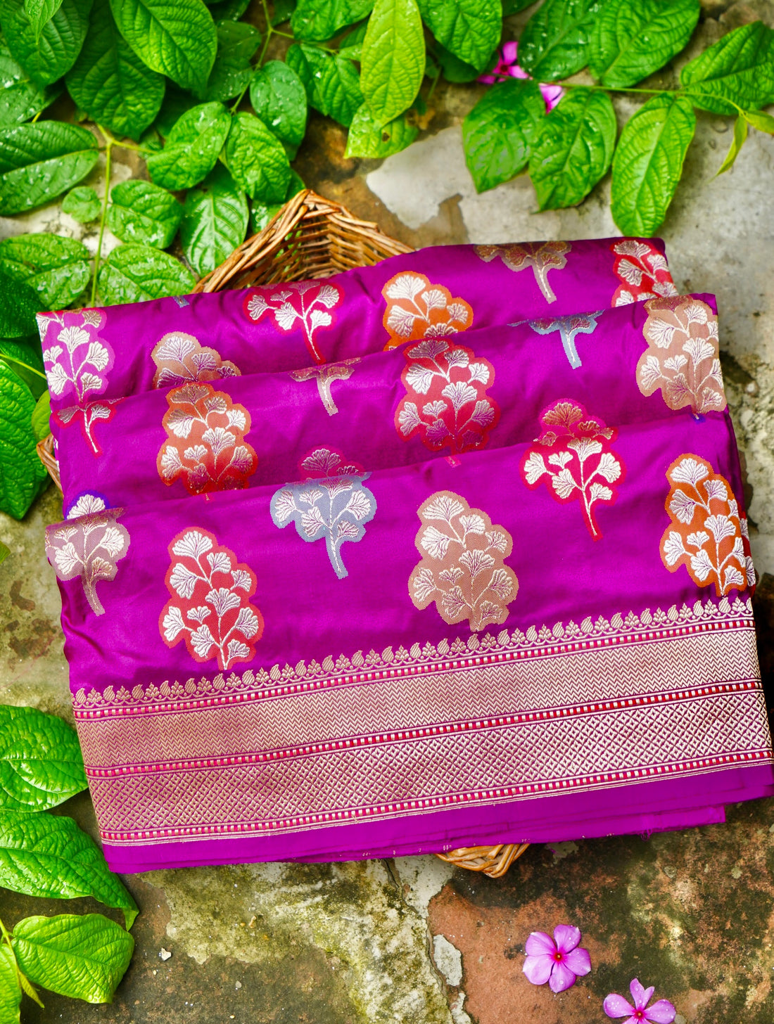 Handloom Banarasi Katan Silk Saree