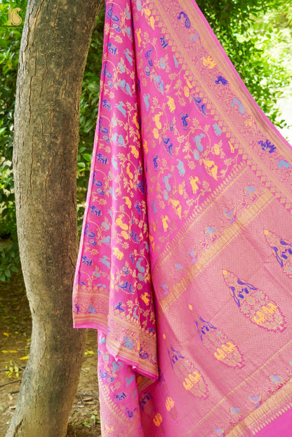 Georgette Shikargah Banarasi Dupatta