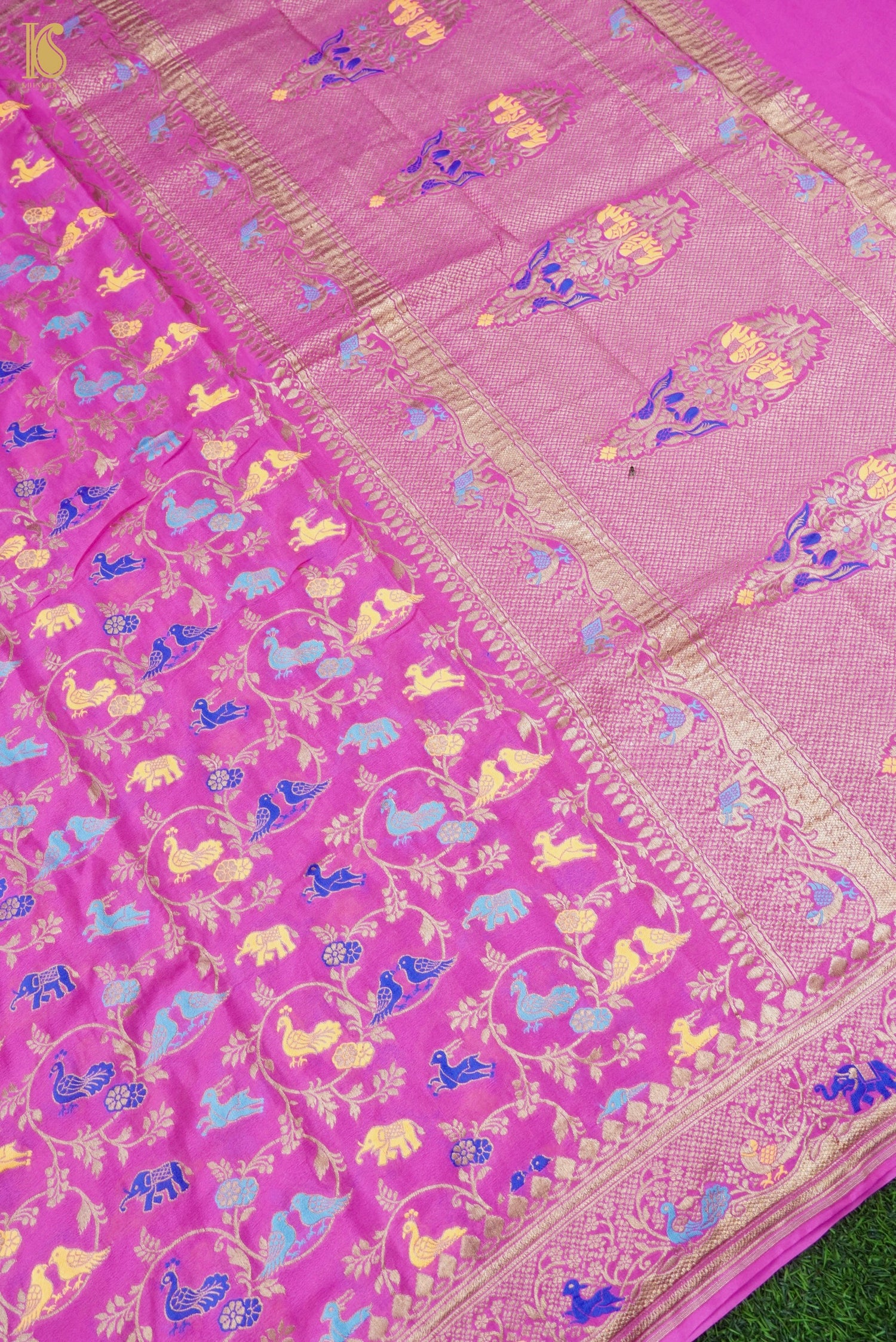 Georgette Shikargah Banarasi Dupatta