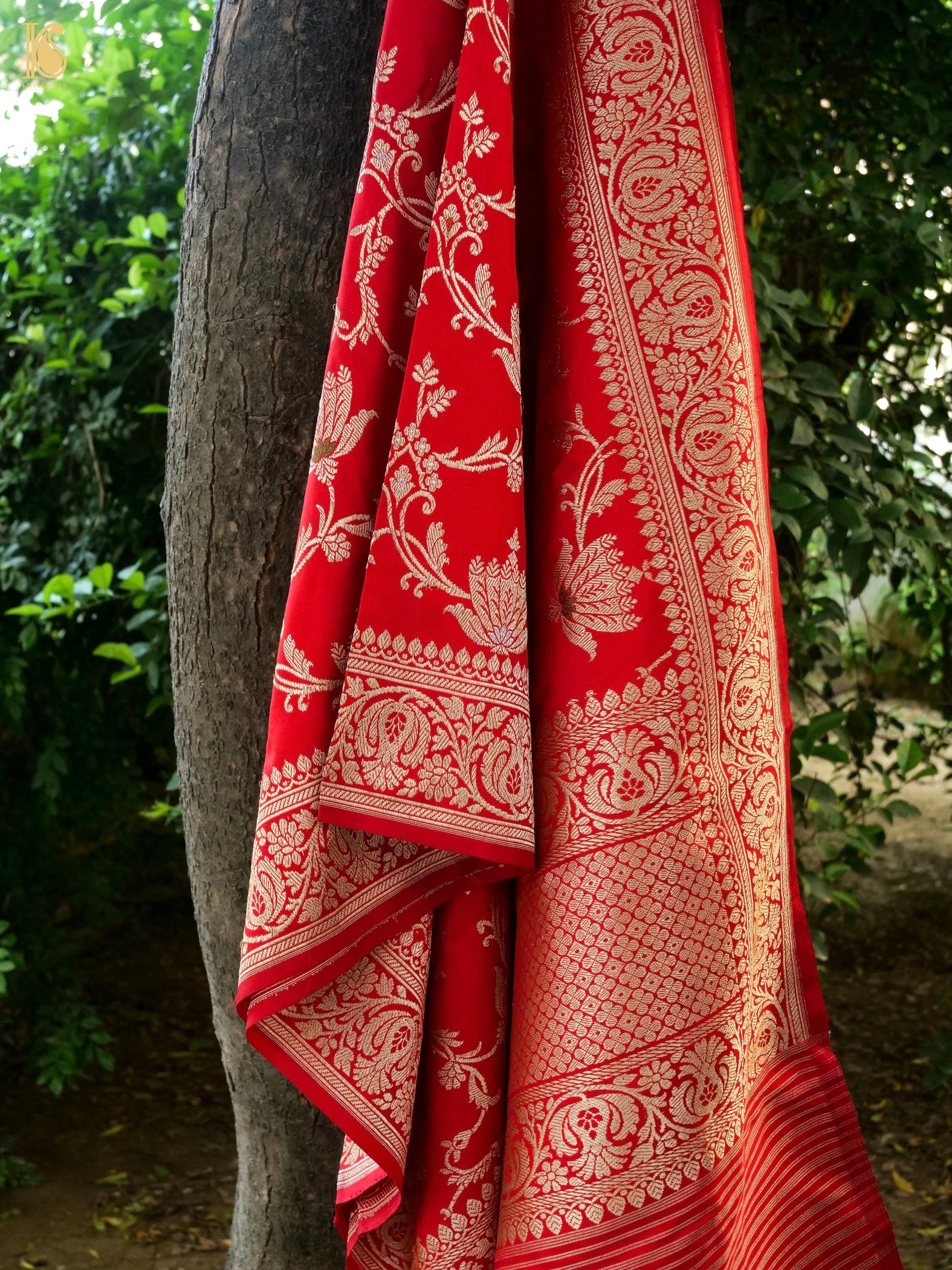 Handloom Banarasi Katan Silk Dupatta