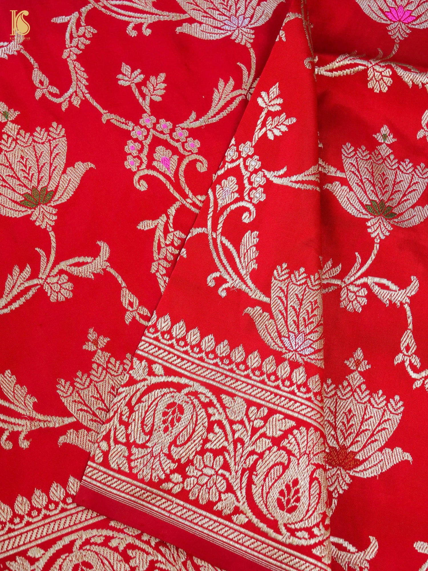 Handloom Banarasi Katan Silk Dupatta