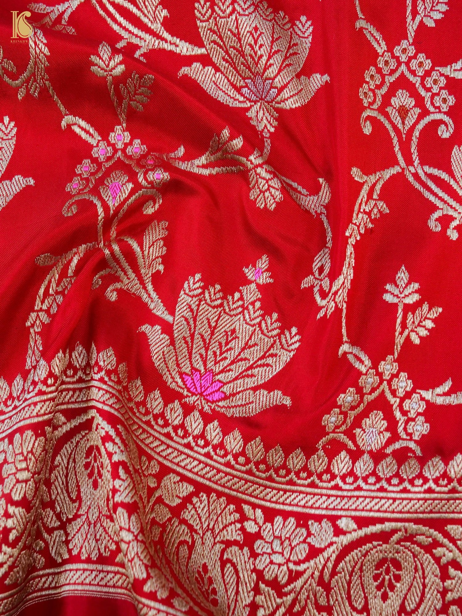 Handloom Banarasi Katan Silk Dupatta