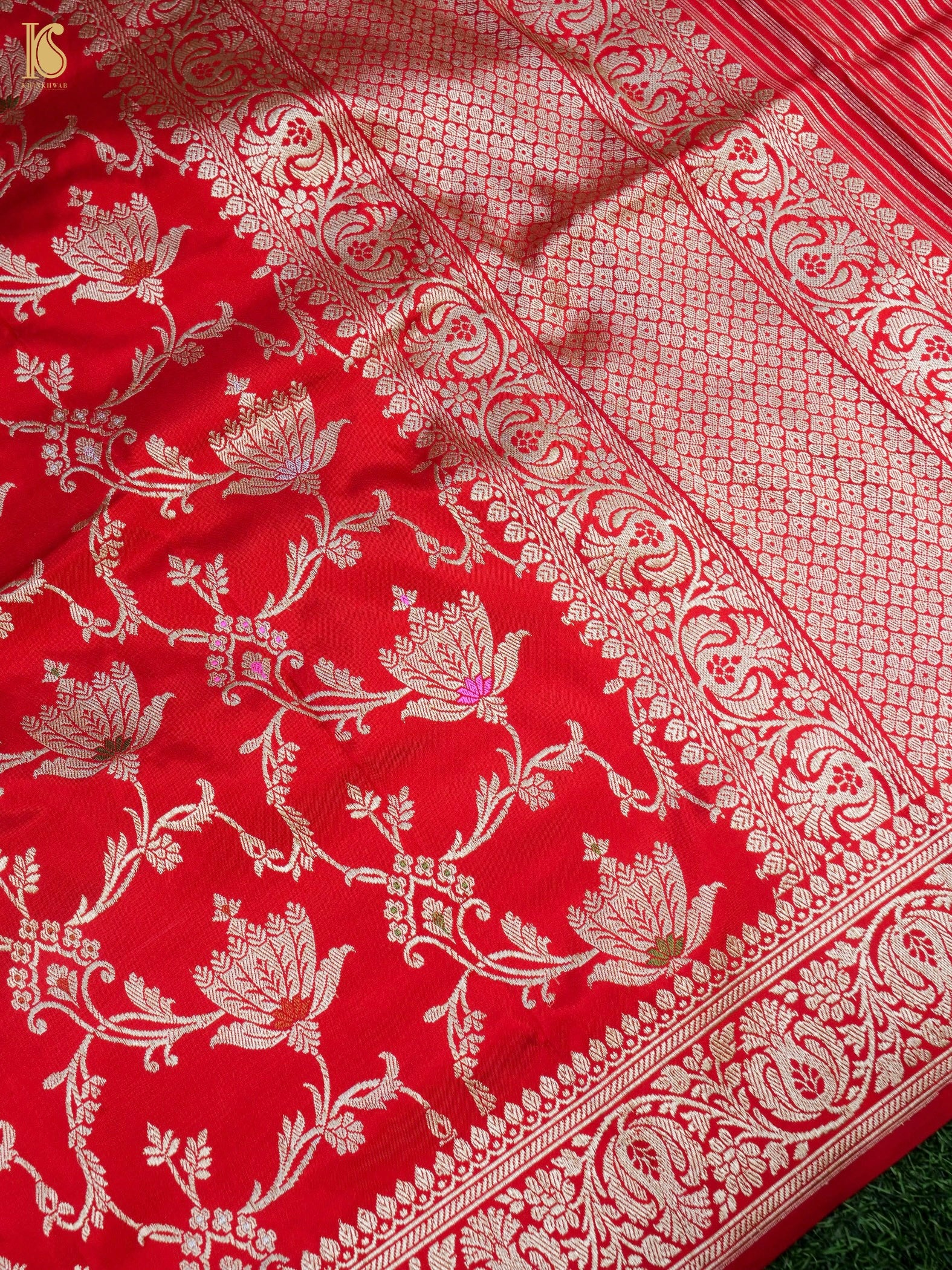 Handloom Banarasi Katan Silk Dupatta