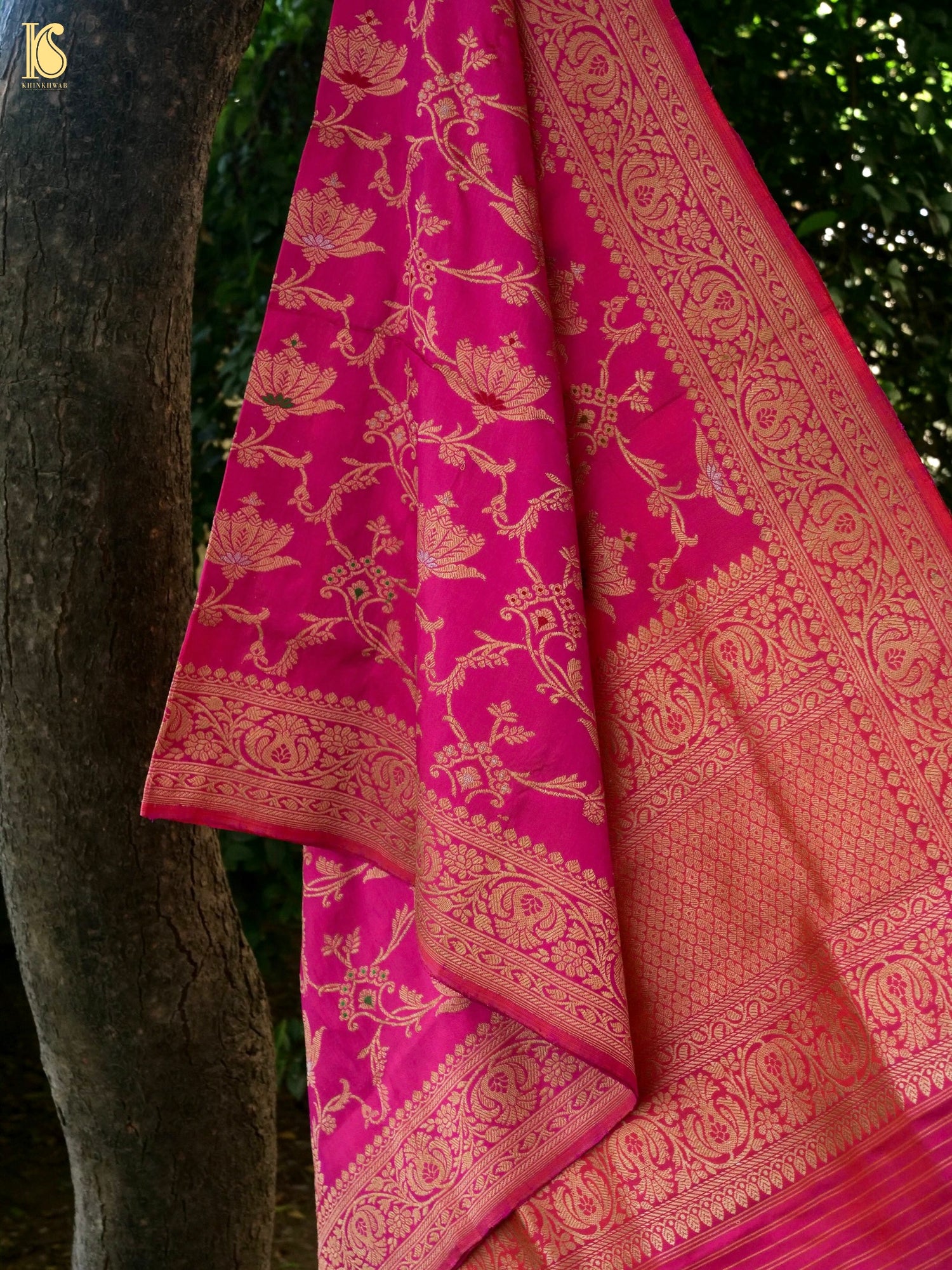 Handloom Banarasi Katan Silk Dupatta