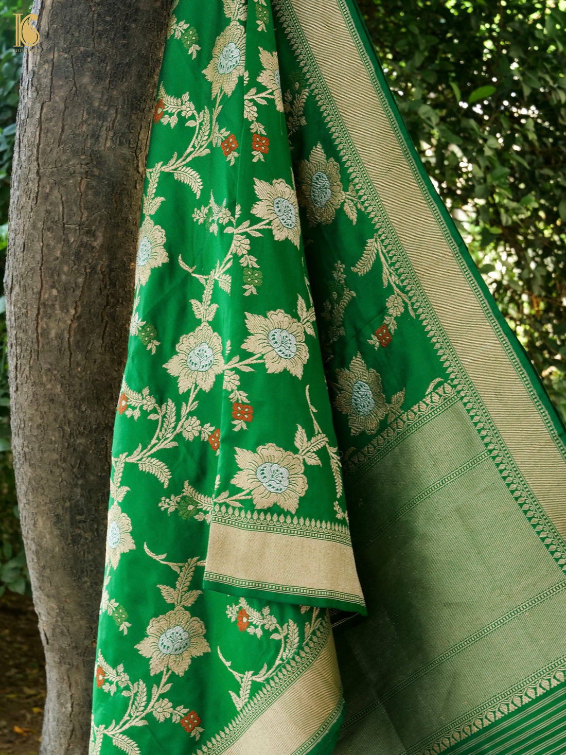 Handloom Banarasi Katan Silk Dupatta