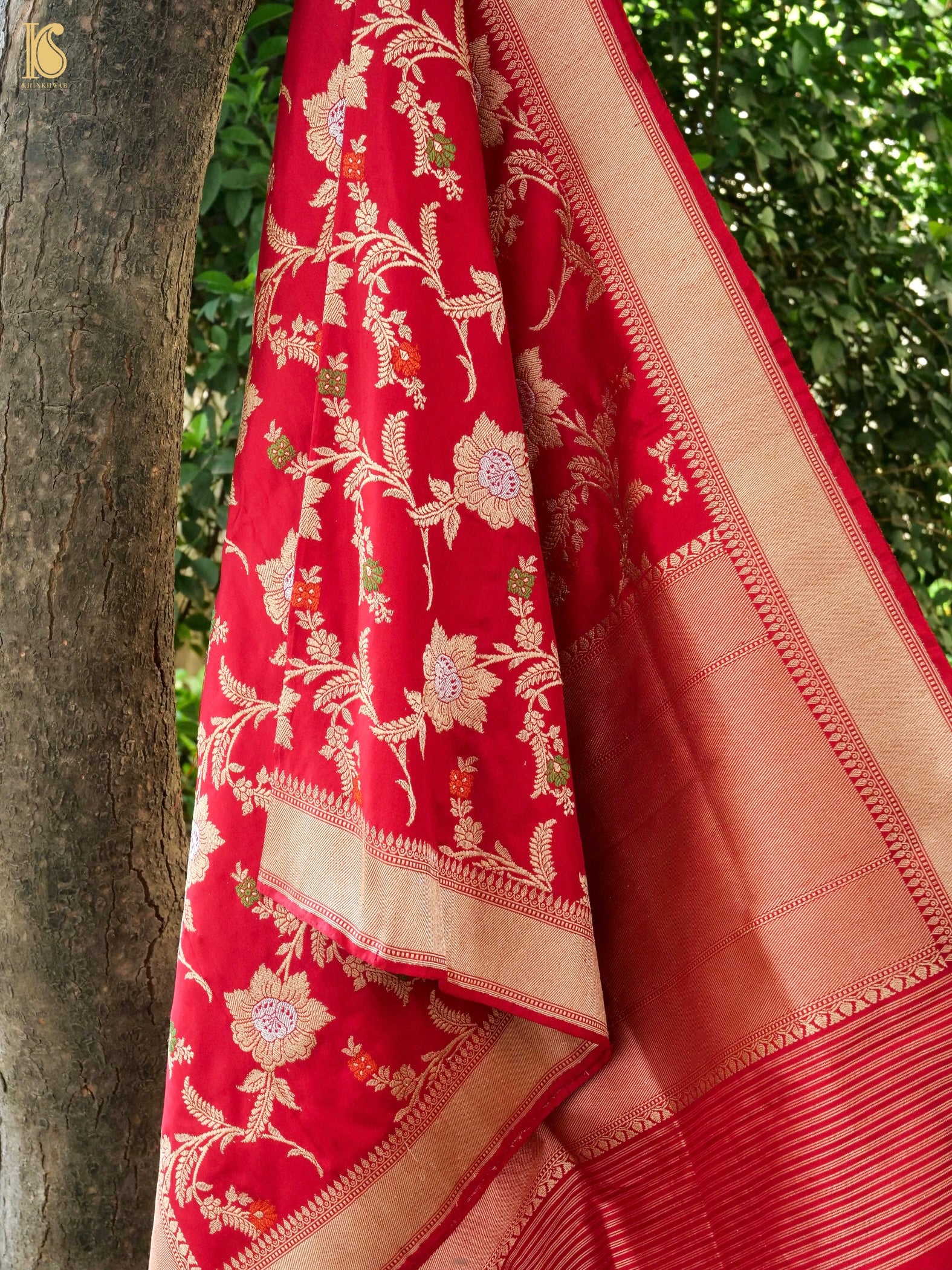 Handloom Banarasi Katan Silk Dupatta