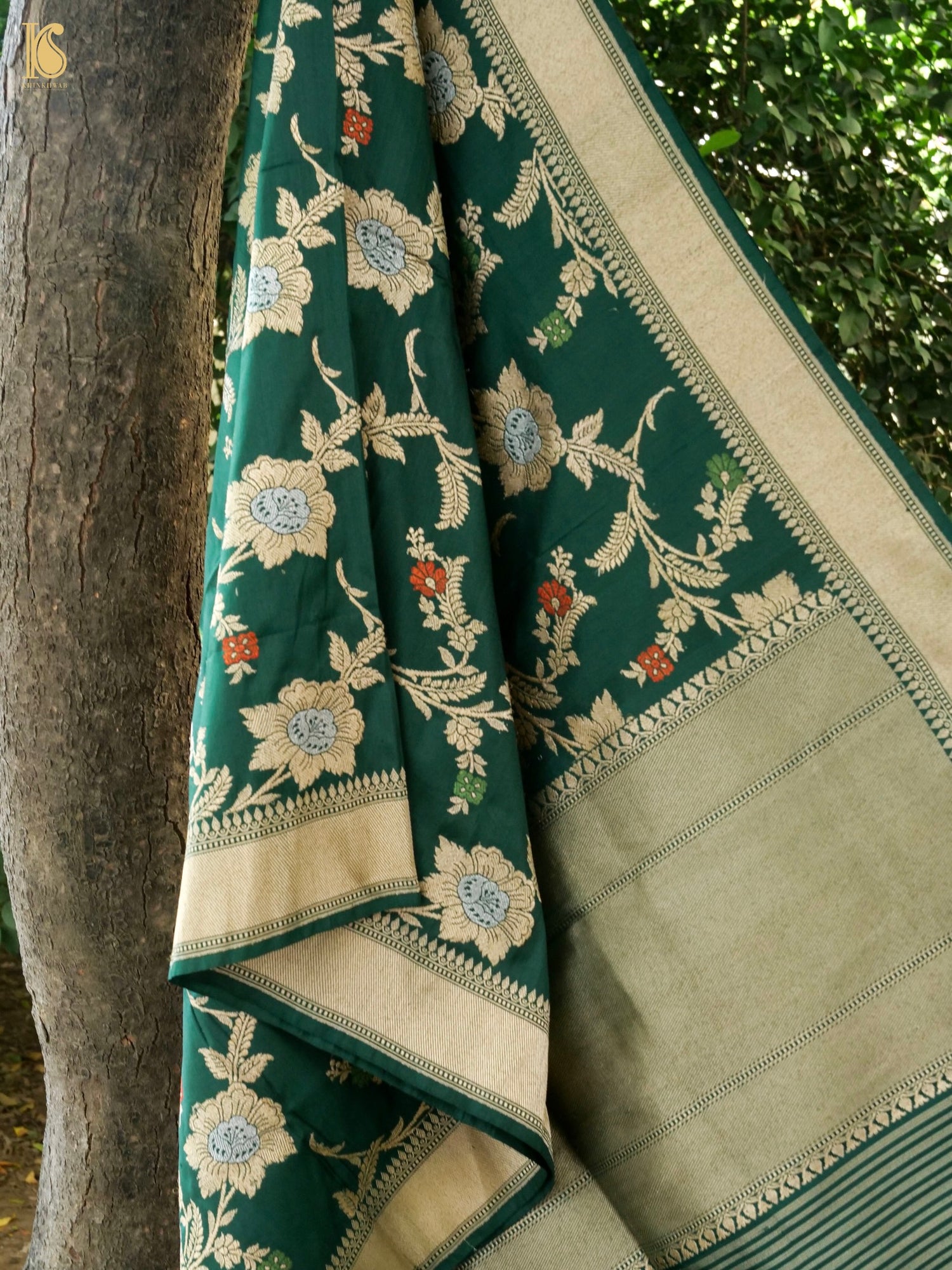 Handloom Banarasi Katan Silk Dupatta