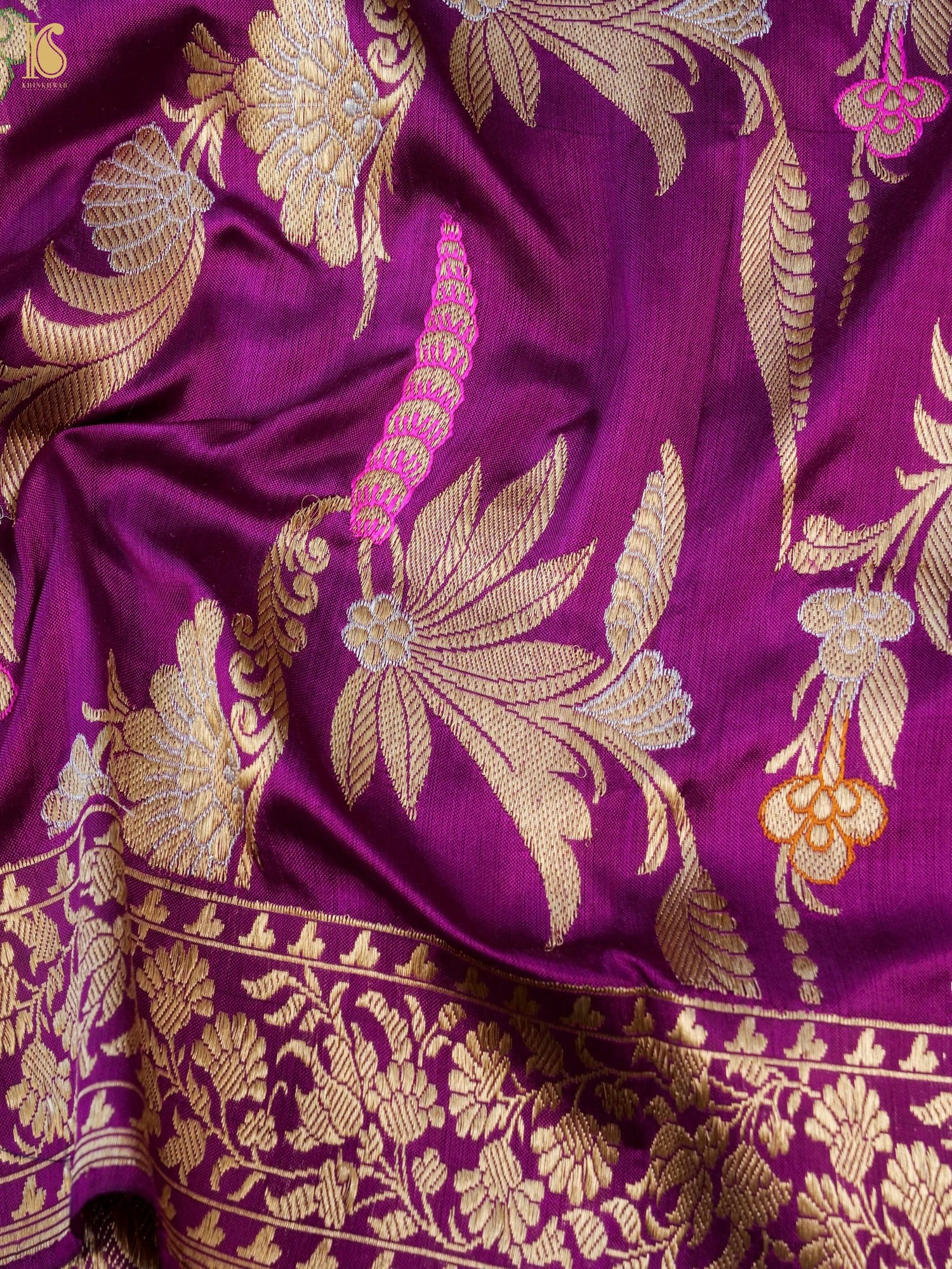 Handloom Banarasi Katan Silk Dupatta